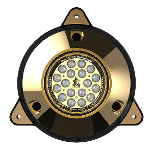 Metro Marine High-Output Surface Mount Underwater Light w/Intelligent Monochromatic LED's - Blue, 45deg Beam