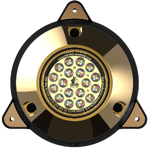 Metro Marine High-Output Surface Mount Underwater Light w/Intelligent Full Spectrum LED's - RGBW, 90deg Beam