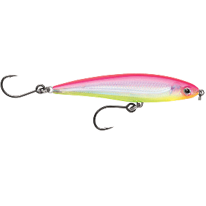 Rapala X-Rap Twitchin' Minnow 4'' Electric Chicken