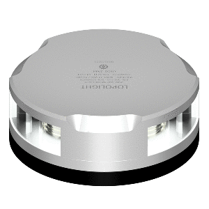 Lopolight 360-Degree Anchor Light - 2NM - Silver Housing w/FB Base