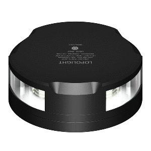 Lopolight Masthead/360-Degree Light - 3NM - Black Housing w/FB Base