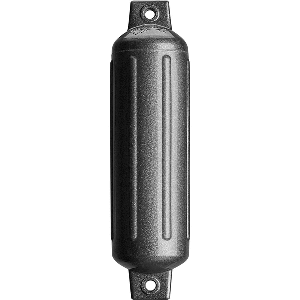 Polyform G-2 Twin Eye Fender 4.5'' x 15.5'' - Metallic Graphite