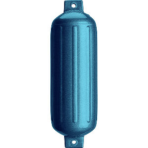 Polyform G-5 Twin Eye Fender 8.8'' x 26.8'' - Metallic Blue