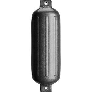 Polyform G-5 Twin Eye Fender 8.8'' x 26.8'' - Metallic Graphite