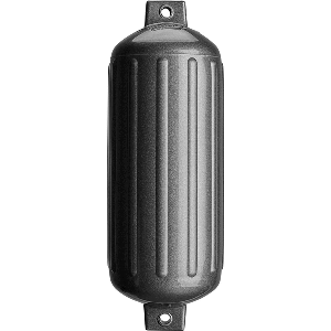 Polyform G-6 Twin Eye Fender 11'' x 30'' - Metallic Graphite