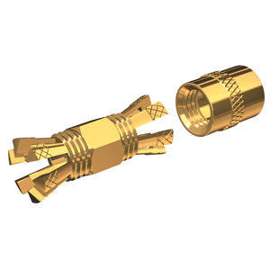 TEX Shakespeare PL-258-CP-G Gold Splice Connector For RG-8X or RG-58/AU Coax.