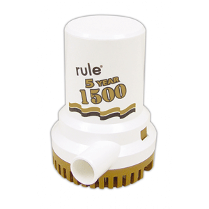 Rule 1500 G.P.H. ''Gold Series'' Bilge Pump