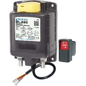 Blue Sea  7700 ML-Series Remote Battery Switch w/Manual Control 12VDC
