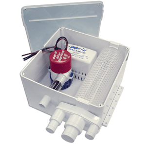 Rule RULE MULTI PORT SHOWER DRAIN SYSTEM 24V - 98A-24 Rule RULE MULTI PORT SHOWER DRAIN SYSTEM 24V - 98A-24