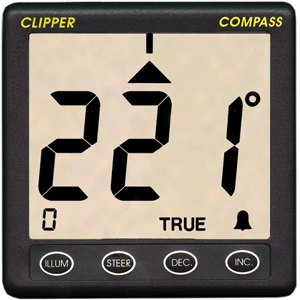 Golf Clipper Compass System w/Remote Fluxgate Sensor