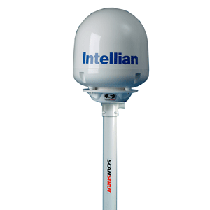 SPECIALS Scanstrut Satcom Pole System 6.4 f/ Raymarine STV45 Intellian I4