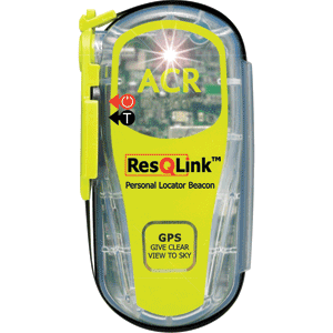  ACR ResQLink™ 406 MHz GPS PLB w/Optional 406Link.com Service