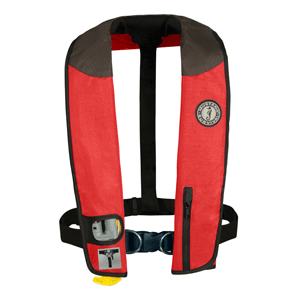 Mustang Survival MUSTANG DELUXE AUTOMATIC ADULT INFLATABLE W/HARNESS RD/BK/CR - MD3084-U-RD/BK/CR Mustang Survival MUSTANG DELUXE AUTOMATIC ADULT INFLATABLE W/HARNESS RD/BK/CR - MD3084-U-RD/BK/CR