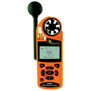 Kestrel KESTREL 4400 HEAT STRESS TRACKER W/ BLUETOOTH - ORANGE - 0844B Kestrel KESTREL 4400 HEAT STRESS TRACKER W/ BLUETOOTH - ORANGE - 0844B