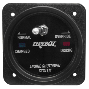 Fireboy-Xintex XINTEX DU-1002-02D-R SQUARE HELM DISPLAY F/ENGINE SHUTDOWN Fireboy-Xintex XINTEX DU-1002-02D-R SQUARE HELM DISPLAY F/ENGINE SHUTDOWN