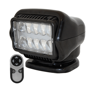  Golight LED Stryker Searchlight w/Wireless Handheld Remote - Magnetic Base - Black