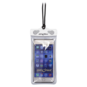  Dry Pak Cell Phone Case - White/Grey - 4 x 7