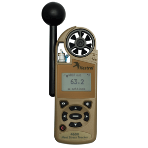 Kestrel KESTREL 4600TTAN HEAT STRESS TRACKER MILITARY W/WIND DESERT - 0846TTAN Kestrel KESTREL 4600TTAN HEAT STRESS TRACKER MILITARY W/WIND DESERT - 0846TTAN