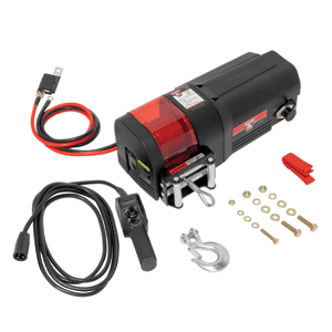 Bulldog BULLDOG DC4500 DC ELECTRIC UTILITY WINCH W/ROPE & REMOTE - 500402 Bulldog BULLDOG DC4500 DC ELECTRIC UTILITY WINCH W/ROPE & REMOTE - 500402