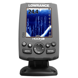 lowestpricelowestprice Lowrance HOOK-3x DSI Fishfinder w/455/800 Transom Mount Transducer