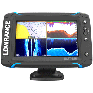 Lowrance - LOWRANCE ELITE-7 TI TOUCH MED/HIGH/TOTALSCAN TRANSOM - 000-12419-001 Lowrance - LOWRANCE ELITE-7 TI TOUCH MED/HIGH/TOTALSCAN TRANSOM - 000-12419-001