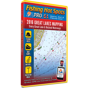 Fishing Hot Spots FISHING HOT SPOTS PRO GL - GREAT LAKES 2016 - E226 Fishing Hot Spots FISHING HOT SPOTS PRO GL - GREAT LAKES 2016 - E226
