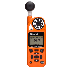  Kestrel 5400 Heat Stress Tracker - Safety Orange
