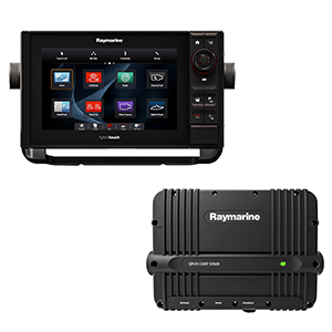  Raymarine eS98 9 Combo Wi-Fi w/CHIRP/Downvison™ Navionics+ Chart & CP470 CHIRP Sounder