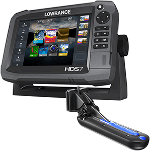  Lowrance HDS-7 Gen3 Insight w/TotalScan T/M Transducer