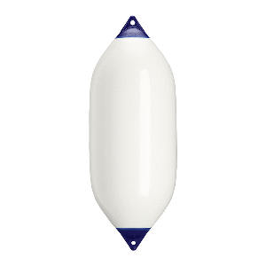Polyform F-10 Twin Eye Fender 18'' x 50'' - White