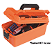 Plano Small Shallow Emergency Dry Storage Supply Box - Orange