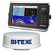SI-TEX NavStar 12R GPS Chartplotter, Sonar, Radar System w/MDS-12 Radar