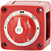 Blue Sea 6008 M-Series Battery Switch 3 Position - Red