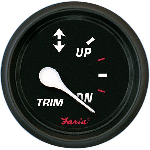 Faria Professional Red 2'' Trim Gauge