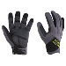 Mustang EP 3250 Full Finger Gloves - Grey/Black - XS