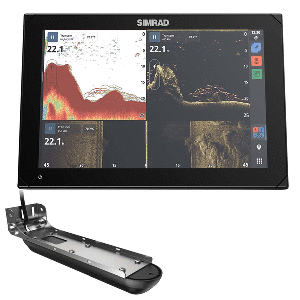 Simrad NSX 3012 12'' Combo Chartplotter & Fishfinder w/Active Imaging 3-in-1 Transducer