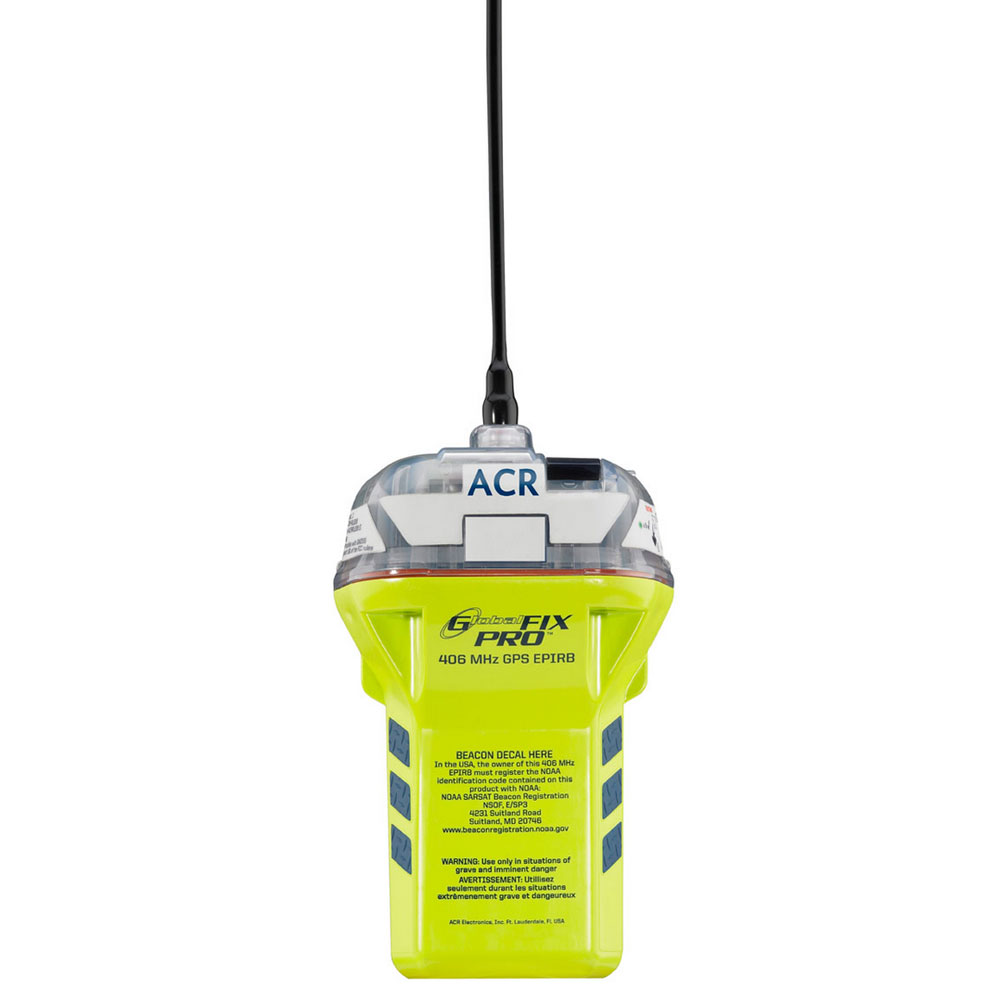 ACR GlobalFix PRO 406 MHz GPS EPIRB Cat II 2844 Anchor Express