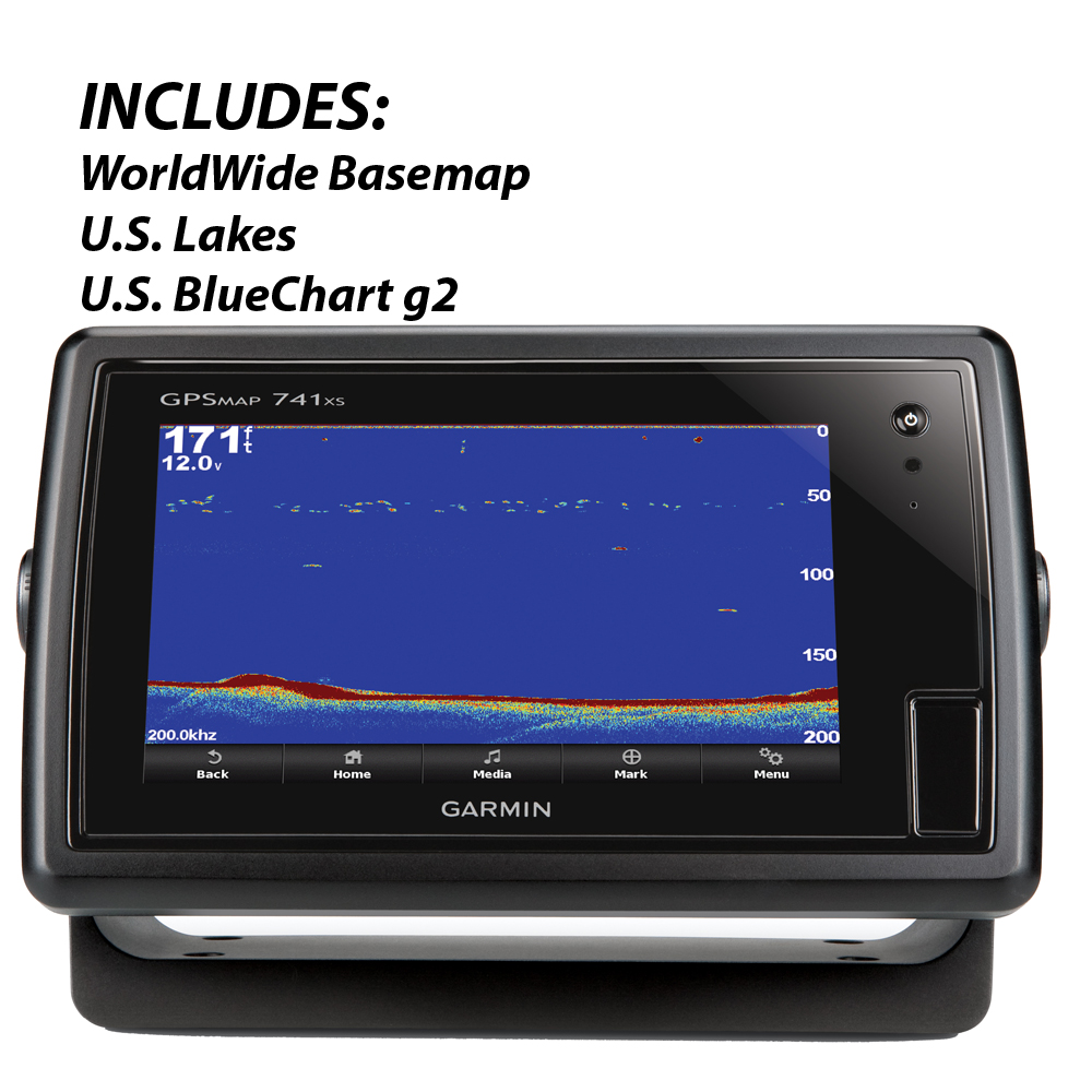 Garmin GPSMAP® 741xs GPS Chartplotter w/Sounder 0100110201