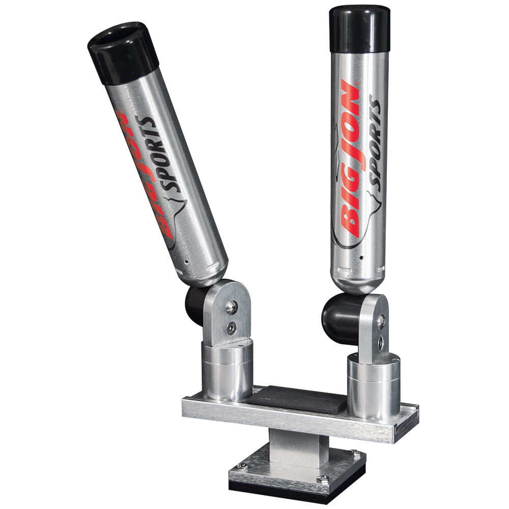Big Jon Dual MultiAxis II Rod Holder Silver RH02357 eBay