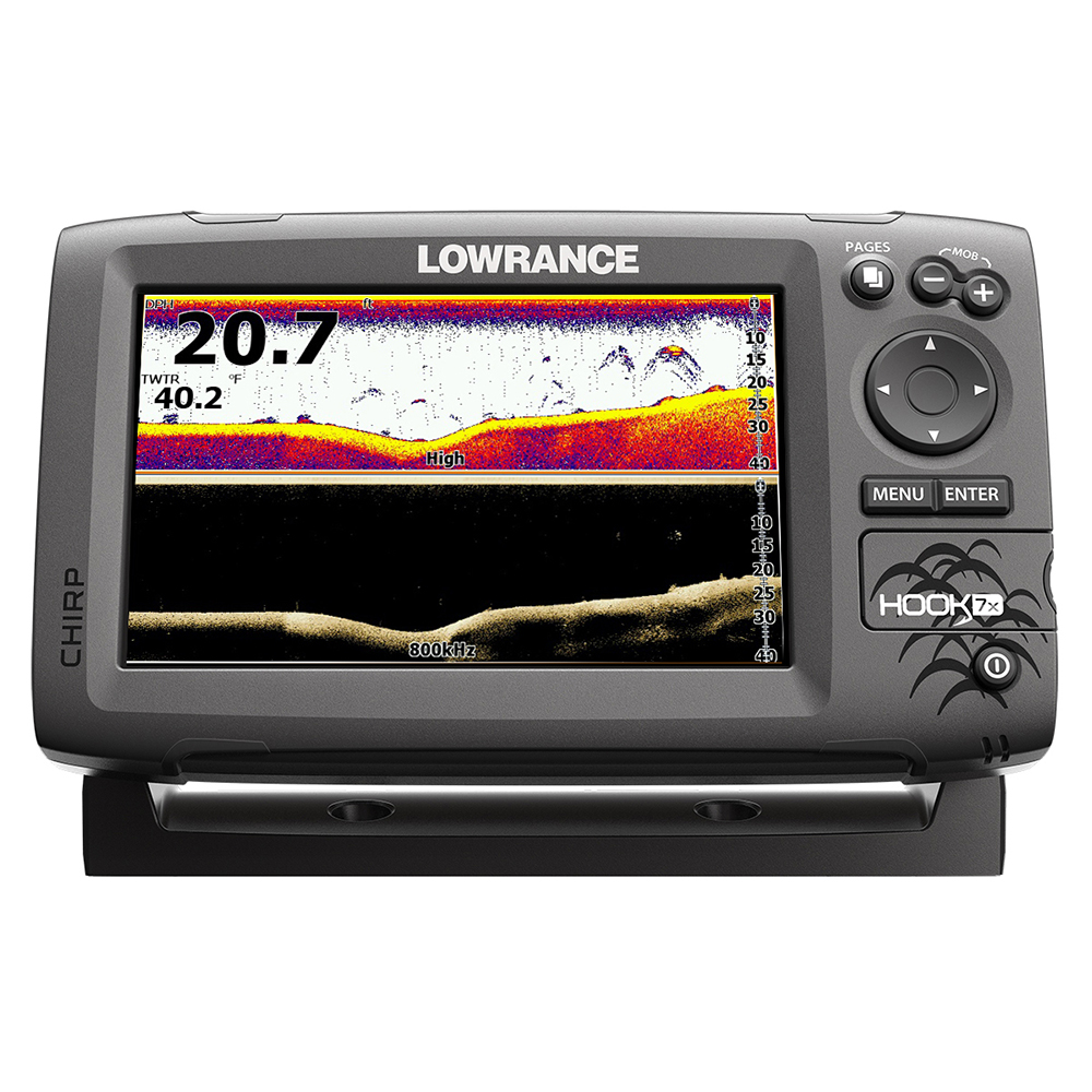 Lowrance HOOK-7 & HOOK-7x Chartplotters & Fishfinders | Anchor Express