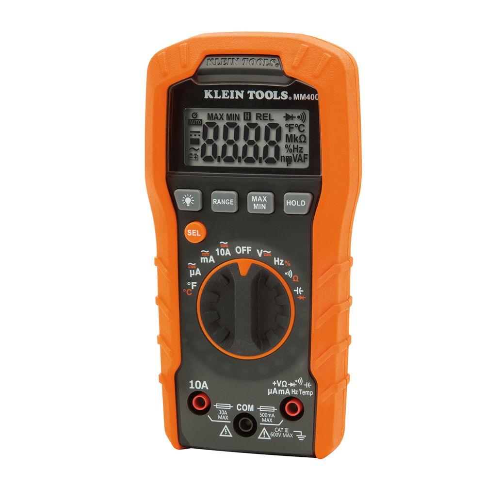 Klein Tools Digital Multimeter - Auto-Ranging - 600V | eBay