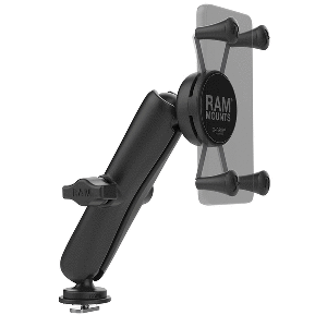 RAM Mount X-Grip&reg; Phone Mount w/Track Ball&trade; Base - Long