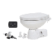 Jabsco Quiet Flush E2 Fresh Water Toilet Regular Bowl - 12V – Soft Close Lid