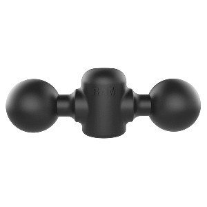 RAM Mount RAM&reg; Double Ball Adapter w/1/2" NPT Threaded Hole