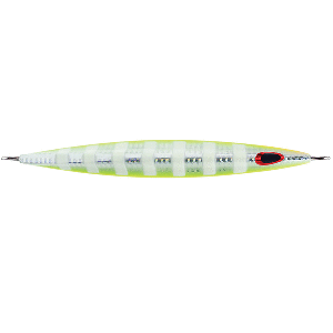 Williamson-Kensaki-220-Jig---6.75inch---7.75oz---UV-Chartreuse-Glow-Zebra---KSJ220UVCGZ KSJ220UVCGZ