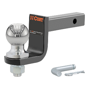 CURT-Towing-Starter-Kit-w-2inch-Ball---1-1-4inch-Shank---3-1-4inch-Drop---3500-lbs---45148 45148