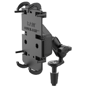 RAM Mount RAM&reg; Quick-Grip&trade; XL Phone Mount w/Vibe-Safe&trade; &amp; Fork Stem Base - Short