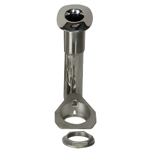 C.E.-Smith-80-Series-Screwless-Flush-Mount-Rod-Holder---15-Degree---Stainless-Steel---Cast-Bottom---Black-Liner---53687C 53687C