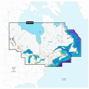 Garmin Navionics Vision+&trade; NVUS012R Canada, East & Great Lakes