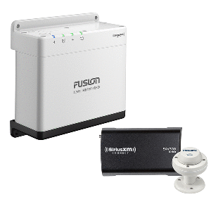 Fusion MS-WB675 Marine Hideaway Stereo w/SiriusXM SXV300 Connect Tuner & Marine/RV Antenna - 010-02346-50/SXM